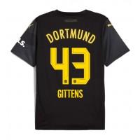 Muški Nogometni Dres Borussia Dortmund Jamie Bynoe-Gittens #43 Gostujuci 2024-25 Kratak Rukav